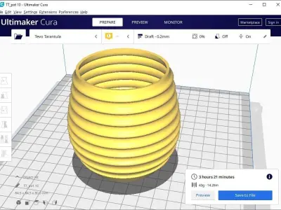 pot planter holder 10 3D print model