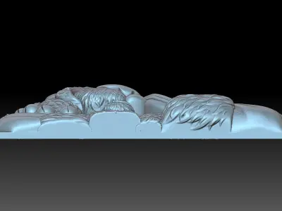 santa claus 3D print model 9
