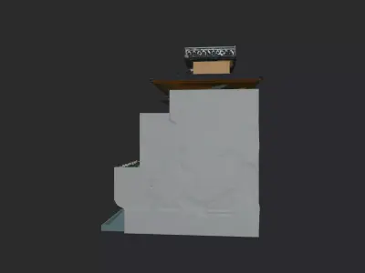 Modern Luxury Villa Exterior 3D Model FREE Free low-poly 3D model