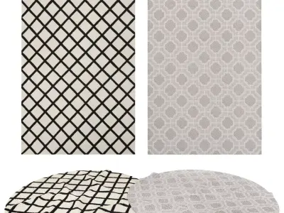 Rugs No 614 Low-poly 3D model