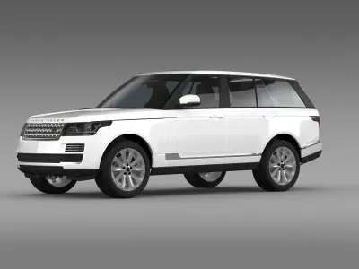 Range Rover Vogue SE TDV6 L405 3D model