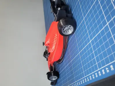 3D Printable 2022 F1-75 FORMULA ONE CAR 3D print model