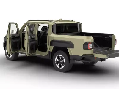 Kia Tasman 2026 HQ 3d model 3D model