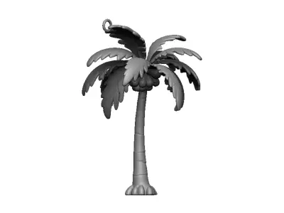 palm pendant 3D print model