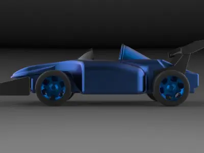 Racing car f1 3D print model