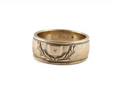 Classic Roman Wreath Band model pack Low-poly 3D model