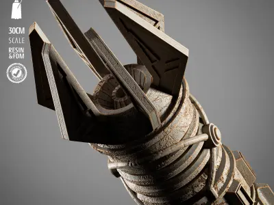 STAR WARS Exar Kun Ligthsaber 3D print model