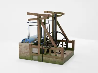 Steam Engine 3D model by kennedyjoan48