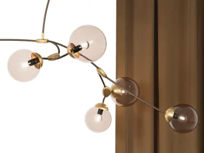 Ivy Pendant 8 3D model