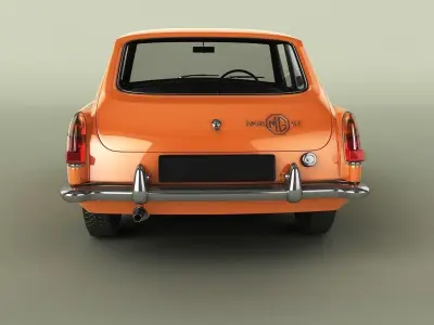 MG MGB GT 3D model