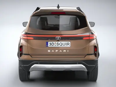 Tata Safari 2024 3D model
