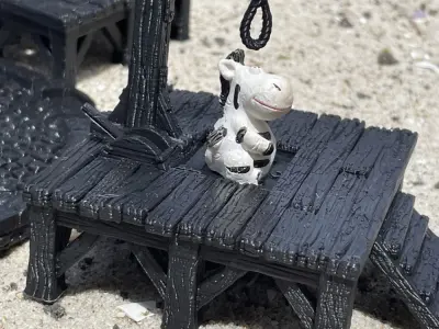 Convicted Cow Free 3D print model