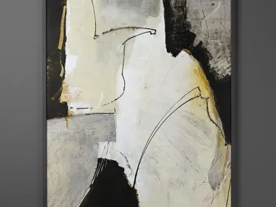 Collection of paintings Set 4  3D model