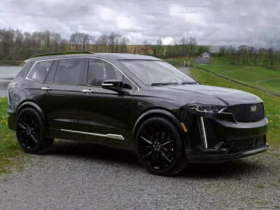 Cadillac XT6 3D model