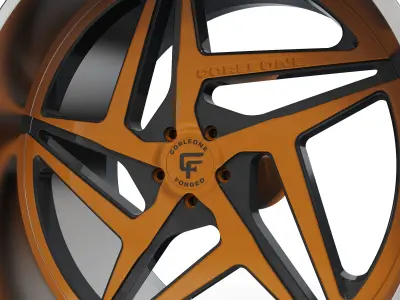 corleone veloce wheel  3D print model