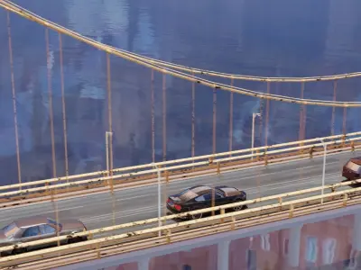 Cinematic Car Animation  3D model