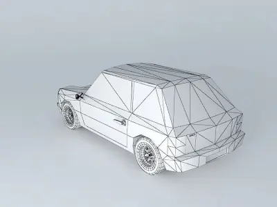 AMCR car Free 3D model