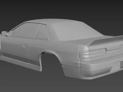Nissan Silvia S13 Rocket Bunny v 1 3D print model