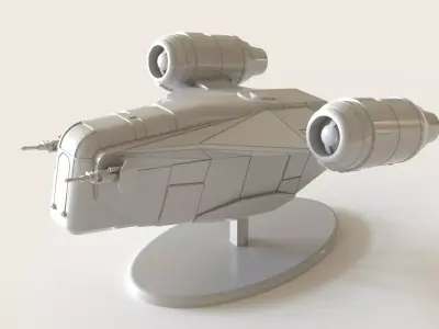 The Mandalorian Razor Crest  3D print model