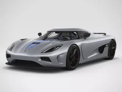 Koenigsegg Agera - HD Interior 3D model