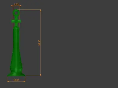 King Pendant Gold Silver Platinum Luxury Jewelry  3D print model