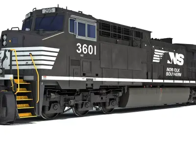 Norfolk Southern Locomotive 3D model