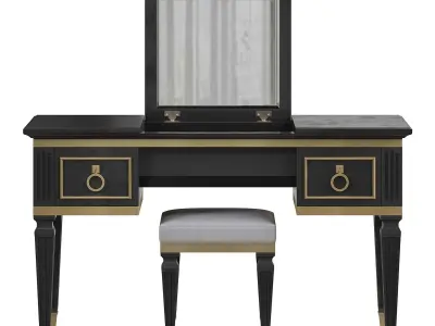Maja Makeup Table by Elve Luxury 3D model