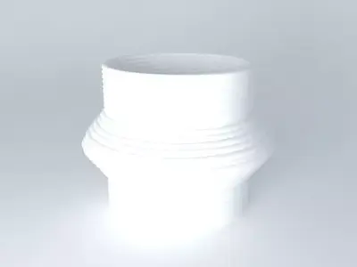 vase glass Free 3D model