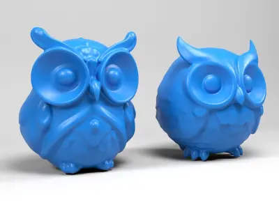 Owls Figures 3D print model