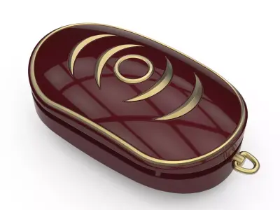 Keychain With Storage 3D print model