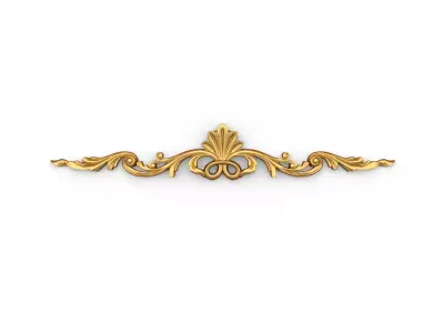 Classic decor ornament 15 3D print model
