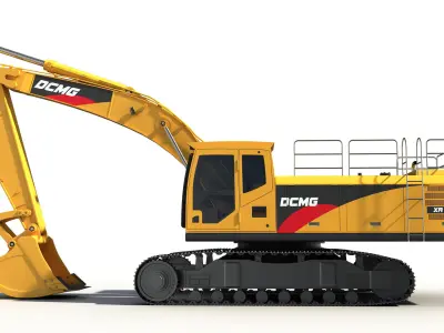 Excavator 3D model