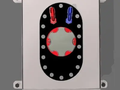 Racing fuel tank for scale autos and dioramas 1 24 3D print model