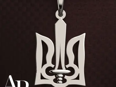 Ukrainian Trident 3D print model