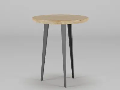Floyd Side Table 38x38x44 Free low-poly 3D model
