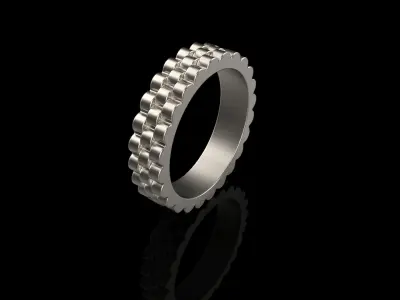 Chain ring model 802 3D print model