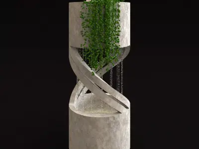 Interior Fountain 3D model