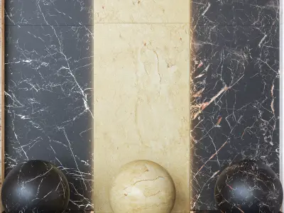 Marazzi Allmarble Vol 4 - Marble Tiles - 5 Colors -Set of 16 Texture