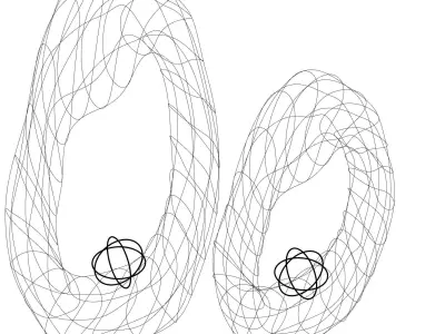 stone lighting 3D model