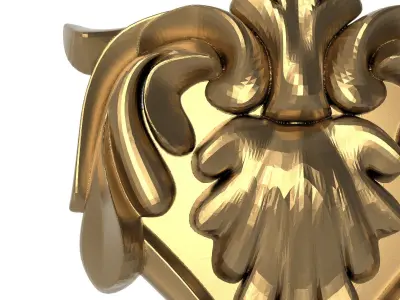  decorative pattern ready for 3D printing 3D model 123