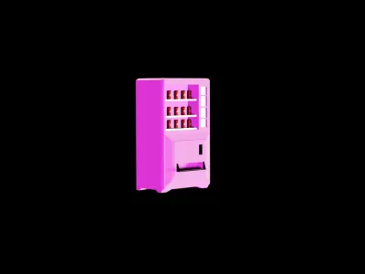 Vending Machine Free 3D model