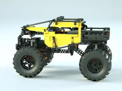 LEGO 4x4 Off-Roader 3D model