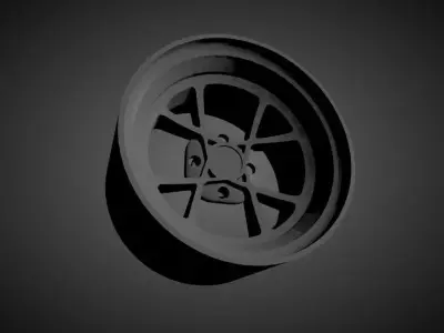 Pasco-Fame Bilbo 4H scalable and Printable rim 3D print model