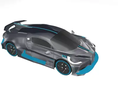 Bugatti Divo 3D model