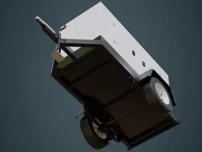 Generator 3A Low-poly 3D model