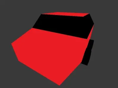 Cartoon Car Free low-poly 3D model get