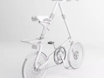 STRIDA SX Silver Brush 3D model