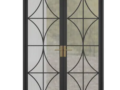 Entrance door set170 3D model