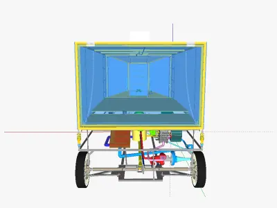 AT minivan EM 3D model