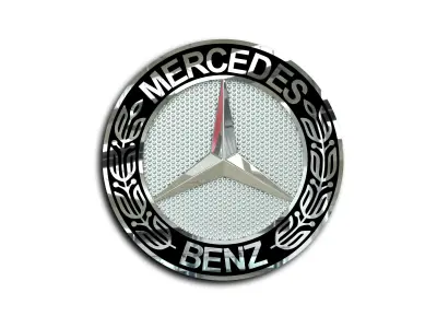 Mercedes-Benz logo set 3D model